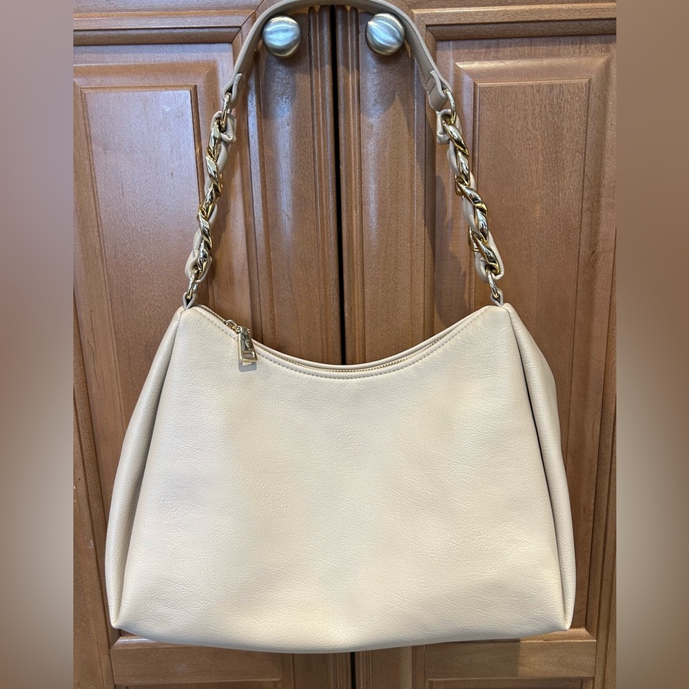 INC Beige Shoulder Bag – Minor Ink Mark – Priced Accordingly /Crossbody